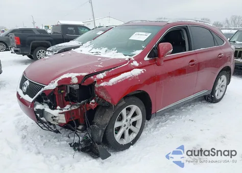 2012 Lexus Rx 350 from USA, damaged, VIN JTJZK1BA0C2414477